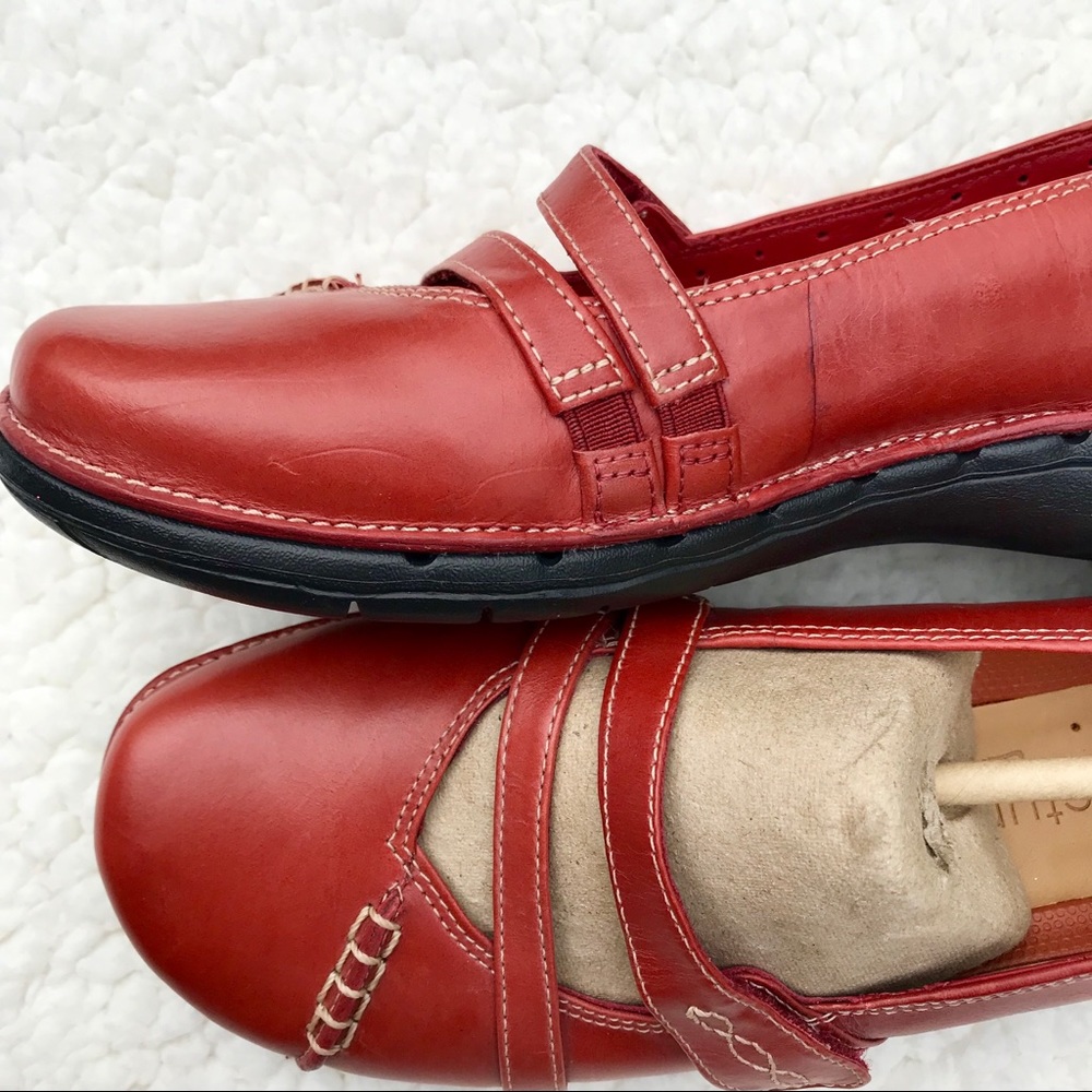 UNSTRUCTURED CLARKS Stitched Mary Jane Shoes